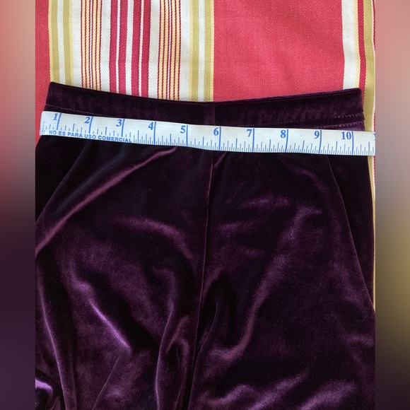 American Apparel Purple Velvet Leggings NWOT - Picture 5 of 5